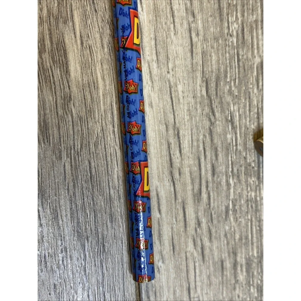 Vintage‎ Lot of 3 Simpsons HOMER Pencils Matt Groening Unsharpened